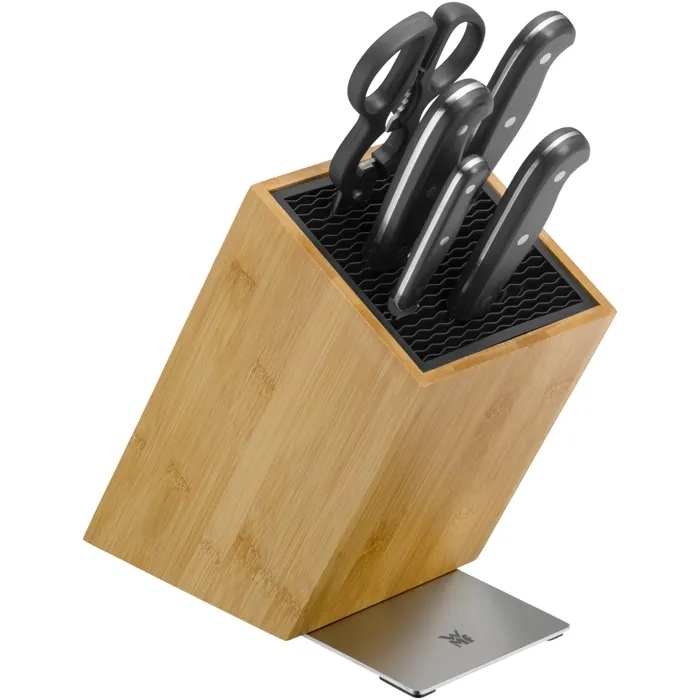 WMF - SPITZENKLASSE PLUS 6-delars knivset med knivblock