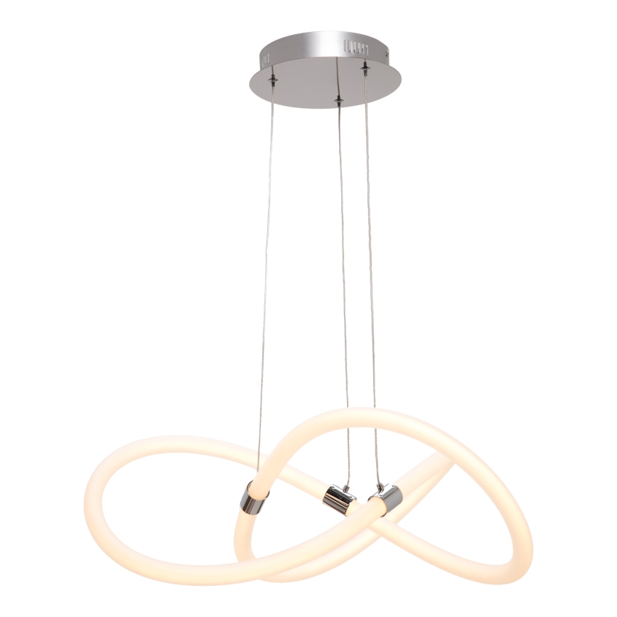 Wofi 11348 - LED ljusreglerad ljuskrona på snöre MIRA LED/39W/230V 3000K