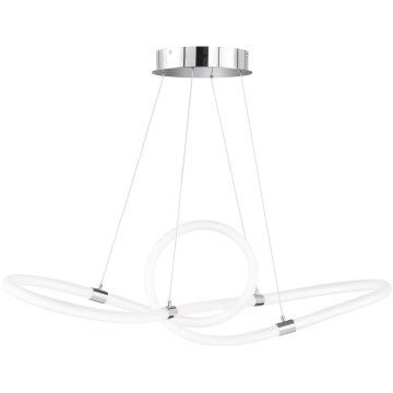 Wofi 11349 - LED ljusreglerad ljuskrona på snöre MIRA LED/50W/230V 3000K
