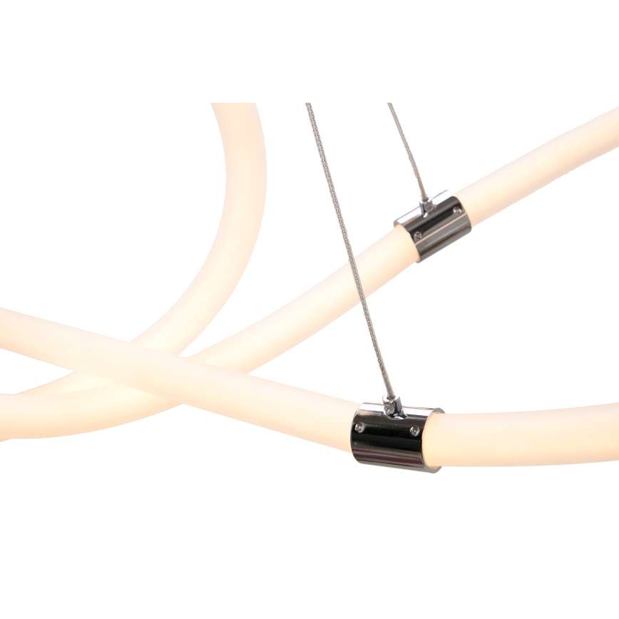 Wofi 11349 - LED ljusreglerad ljuskrona på snöre MIRA LED/50W/230V 3000K