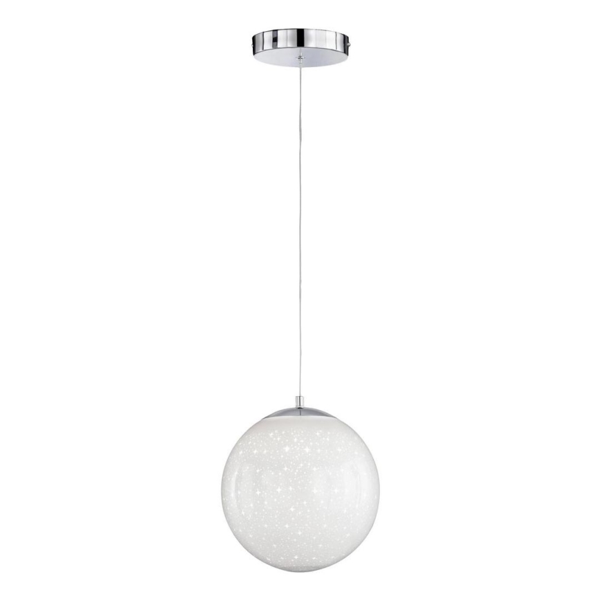 Wofi 11547 - LED ljuskrona med upphängningsrem POINT LED/11W/230V diameter 25 cm 3000K
