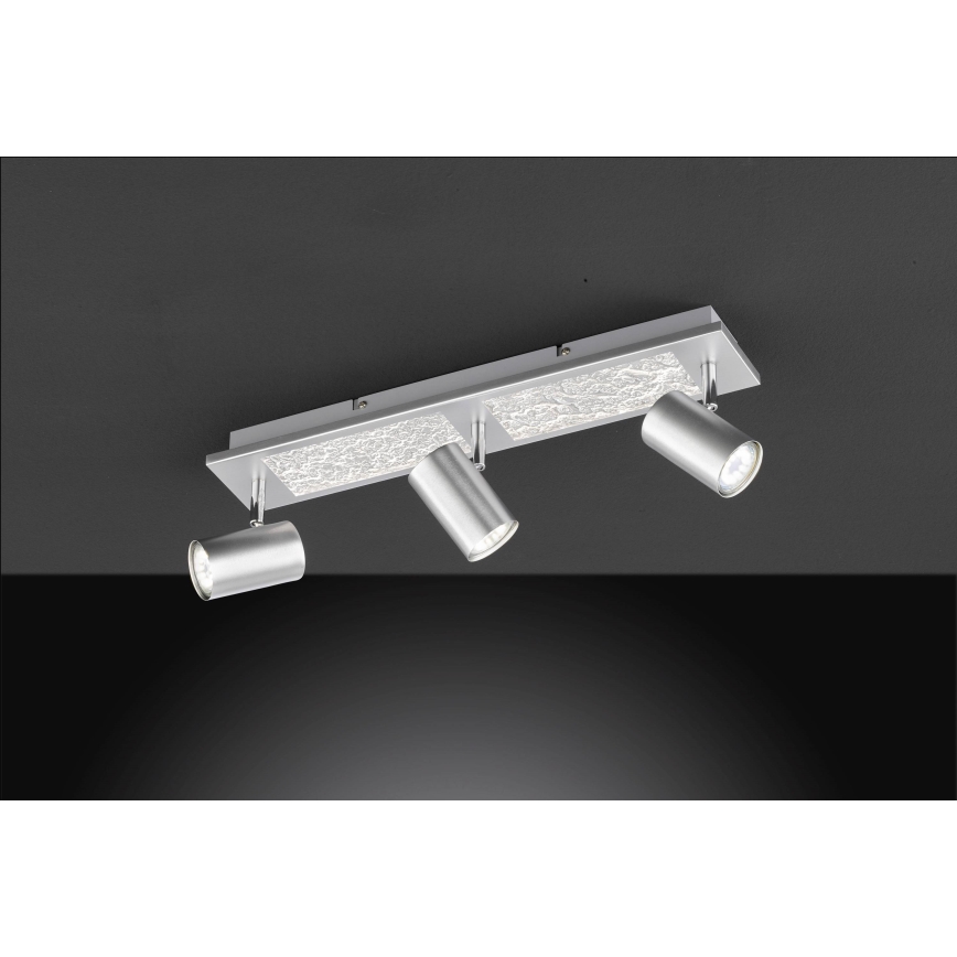 Wofi 11591 - LED spotlight BALI 3xGU10/5W/230V + 2xLED/6W/230V 3000K