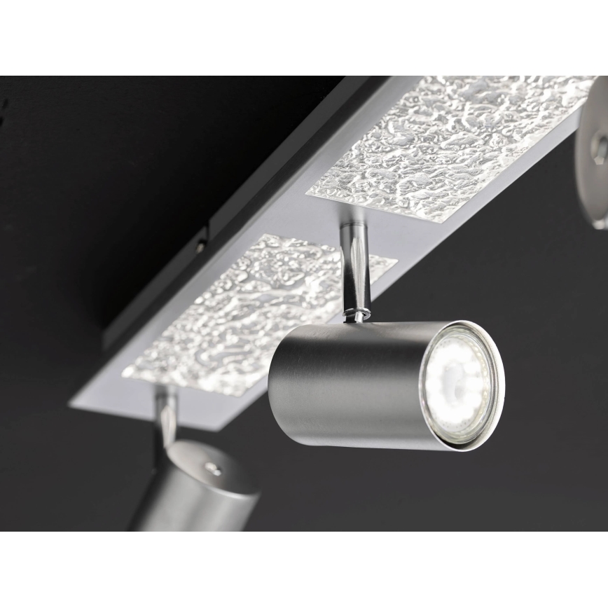 Wofi 11591 - LED spotlight BALI 3xGU10/5W/230V + 2xLED/6W/230V 3000K