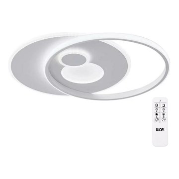 Wofi 11621 - LED ljusreglerad taklampa AKON LED/38W/230V 2700-5500K + fjärrkontroll