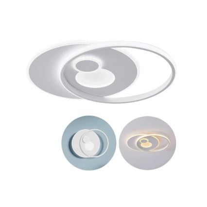 Wofi 11621 - LED ljusreglerad taklampa AKON LED/38W/230V 2700-5500K + fjärrkontroll
