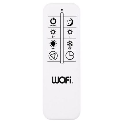 Wofi 11621 - LED ljusreglerad taklampa AKON LED/38W/230V 2700-5500K + fjärrkontroll