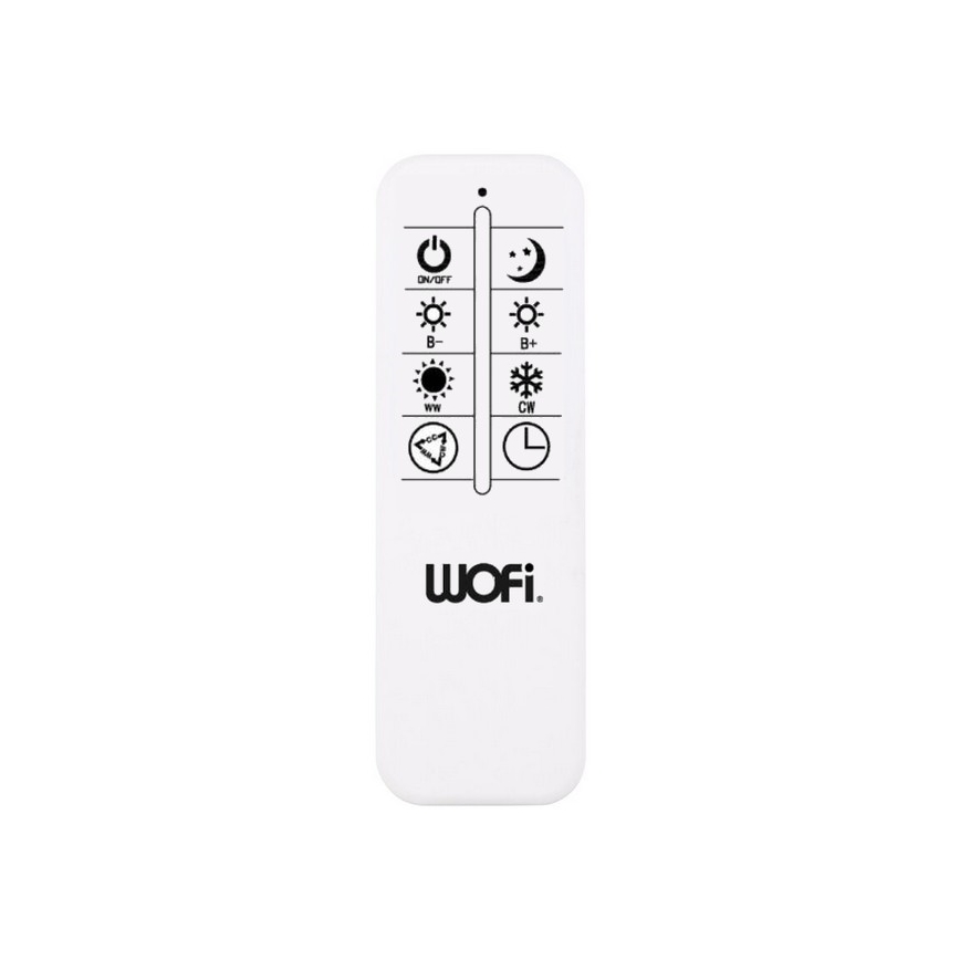 Wofi 11621 - LED ljusreglerad taklampa AKON LED/38W/230V 2700-5500K + fjärrkontroll