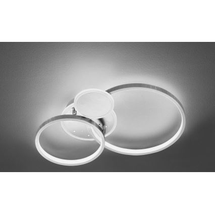 Wofi 11657 - Fäst LED ljusreglerad ljuskrona KIAH LED/32,5W/230V 3000K