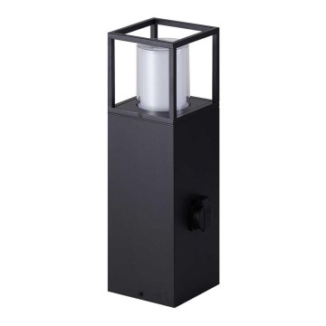 Wofi 12233 - LED utomhuslampa med uttag FILIA LED/8,5W/230V IP54 50 cm SCHUKO