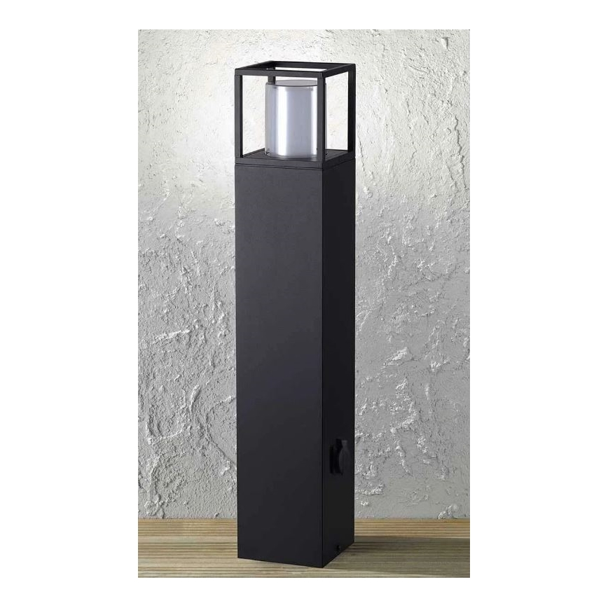 Wofi 12234 - LED utomhuslampa med uttag FILIA LED/8,5W/230V IP54 80 cm SCHUKO