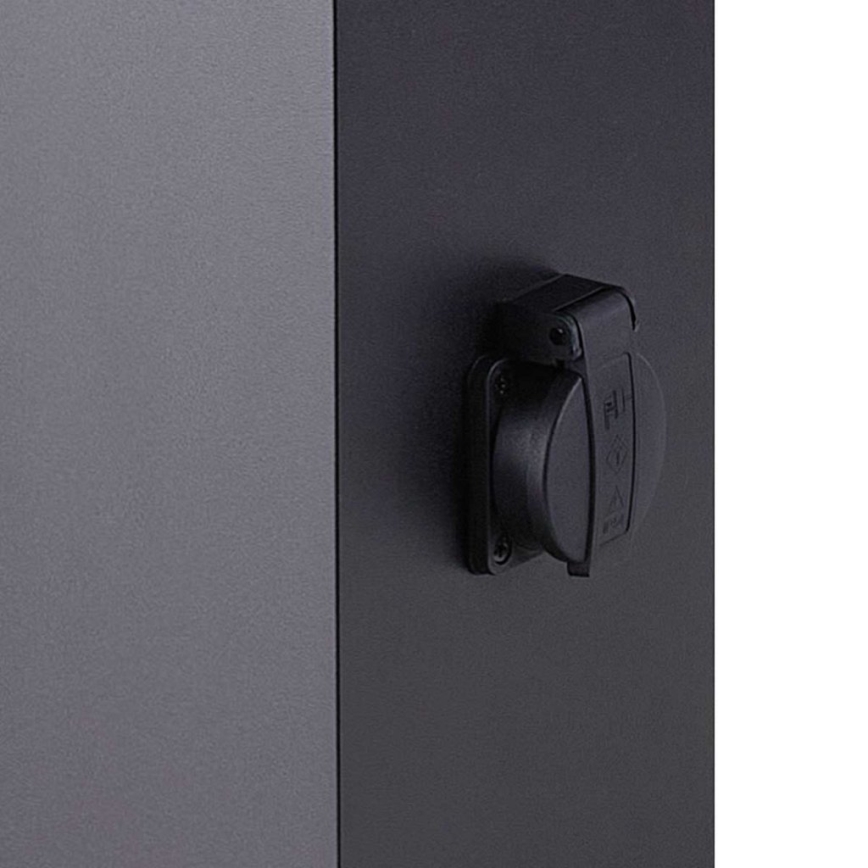 Wofi 12234 - LED utomhuslampa med uttag FILIA LED/8,5W/230V IP54 80 cm SCHUKO