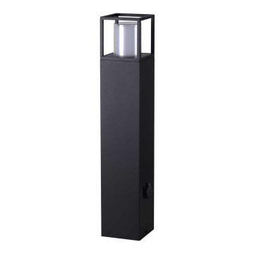 Wofi 12234 - LED utomhuslampa med uttag FILIA LED/8,5W/230V IP54 80 cm SCHUKO