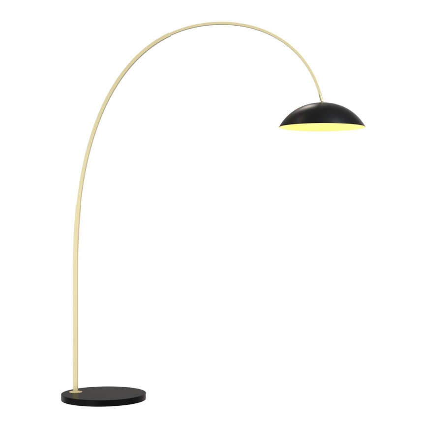 Wofi 3001-104 - LED Dimbar golvlampa ROSCOFF LED/21W/230V svart/guld
