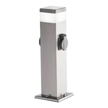 Wofi 3054.01.97.7000 - LED Utomhuslampa med 2 uttag TARA LED/7W/230V IP44 SCHUKO