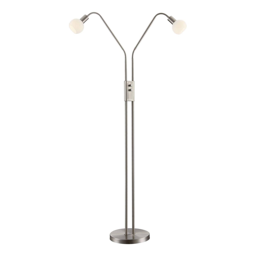 Wofi 307102640000 - LED Dimbar golvlampa NOIS 2xLED/5W/230V
