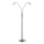 Wofi 307102640000 - LED Dimbar golvlampa NOIS 2xLED/5W/230V