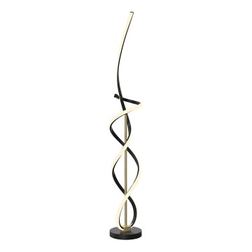 Wofi 3134-104 - LED Dimbar golvlampa INDIGO LED/31W/230V svart/guld