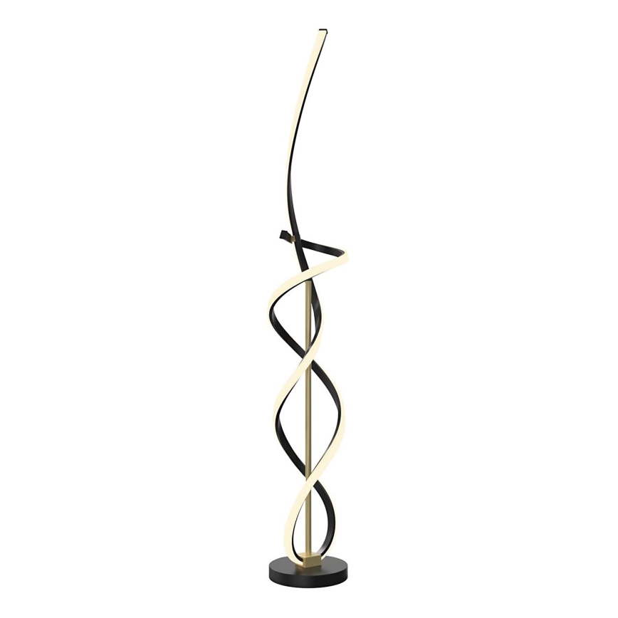 Wofi 3134-104 - LED Dimbar golvlampa INDIGO LED/31W/230V svart/guld