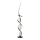 Wofi 3134-105 - LED Dimbar golvlampa INDIGO LED/31W/230V svart krom