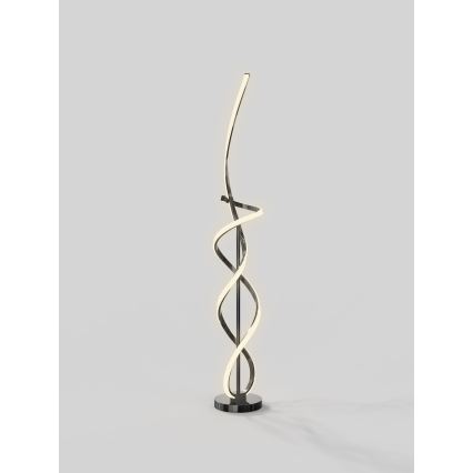 Wofi 3134-105 - LED Dimbar golvlampa INDIGO LED/31W/230V svart krom