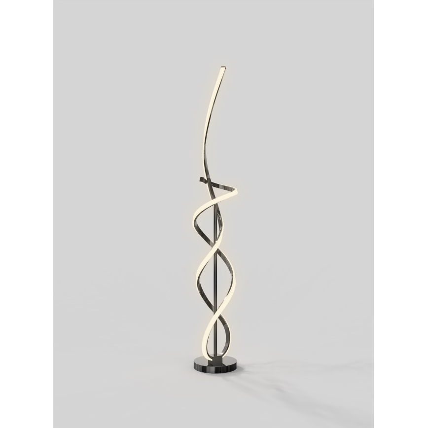 Wofi 3134-105 - LED Dimbar golvlampa INDIGO LED/31W/230V svart krom