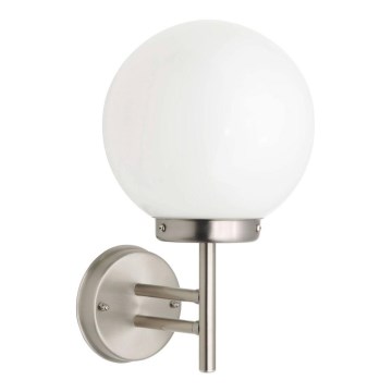 Wofi 4033.01.97.7000 - Vägglampa för utomhusbruk REMO 1xE27/60W/230V IP44