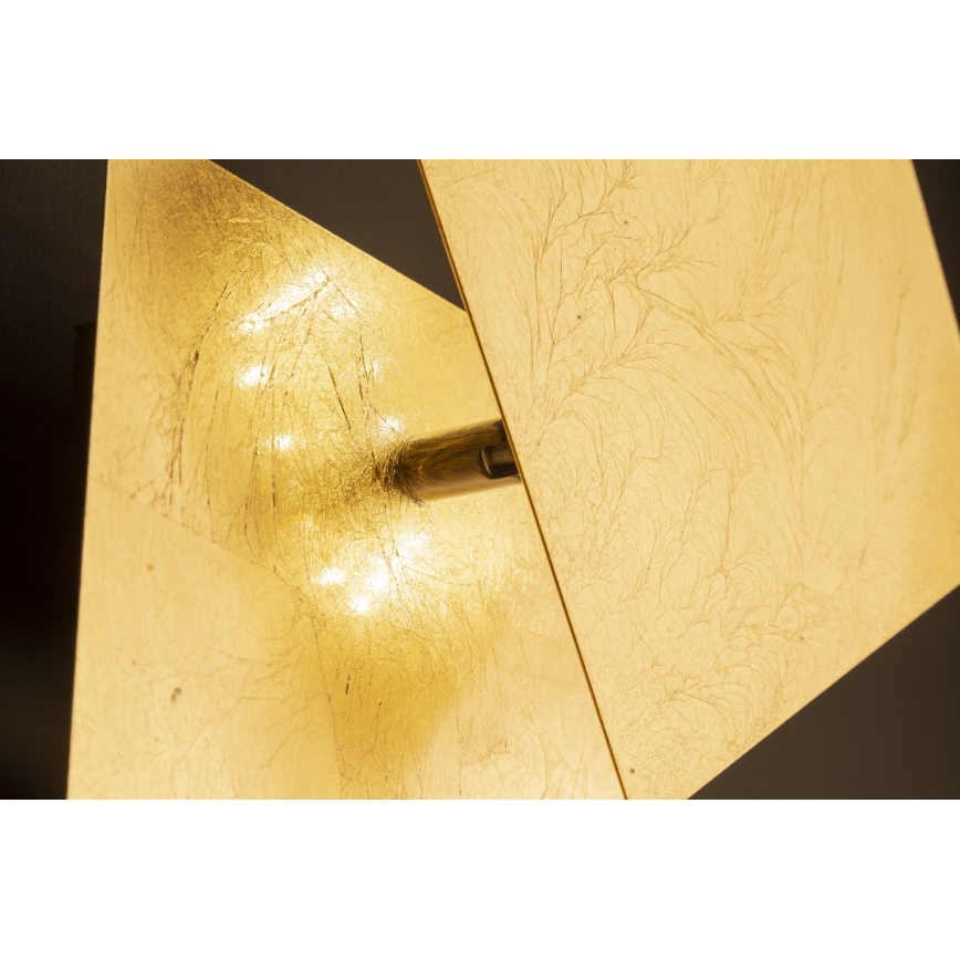 Wofi 4048-101Q - LED väggbelysning BAYONNE LED/6,5W/230V guld