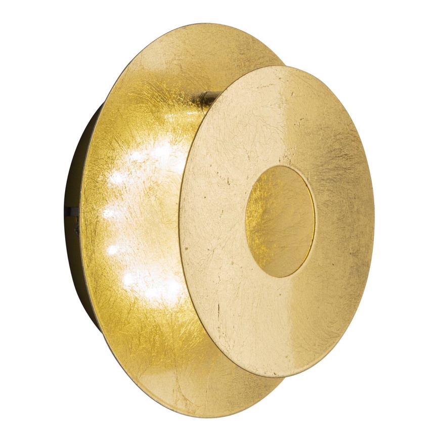 Wofi 4048-101R - LED väggbelysning BAYONNE LED/6,5W/230V guld