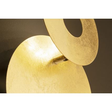 Wofi 4048-101R - LED väggbelysning BAYONNE LED/6,5W/230V guld