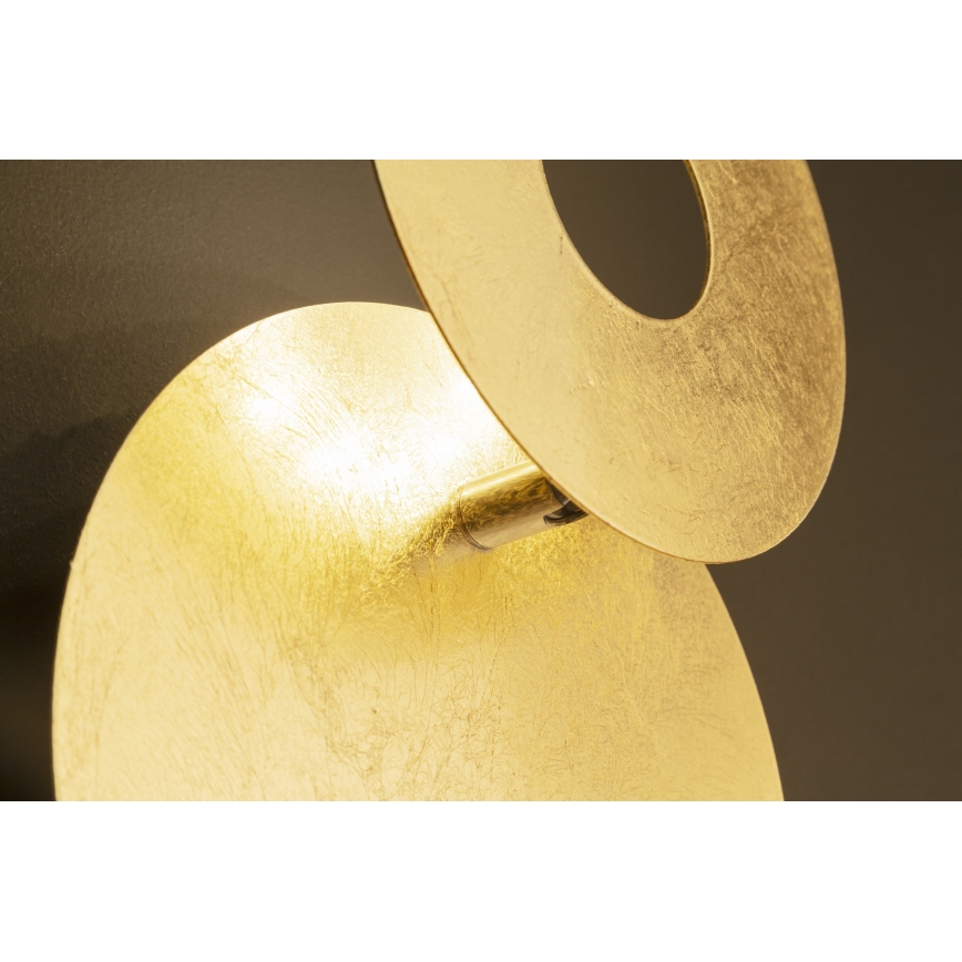Wofi 4048-101R - LED väggbelysning BAYONNE LED/6,5W/230V guld