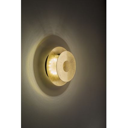 Wofi 4048-101R - LED väggbelysning BAYONNE LED/6,5W/230V guld