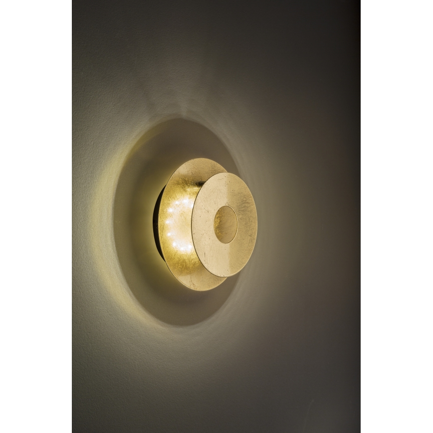 Wofi 4048-101R - LED väggbelysning BAYONNE LED/6,5W/230V guld