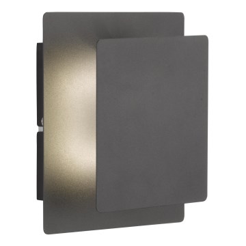 Wofi 4048-102Q - LED väggbelysning BAYONNE LED/6,5W/230V antracit