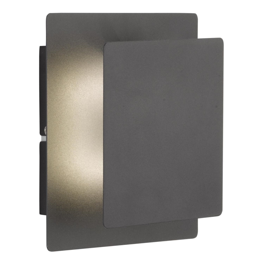 Wofi 4048-102Q - LED väggbelysning BAYONNE LED/6,5W/230V antracit