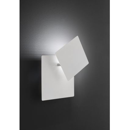 Wofi 4048-108Q - LED väggbelysning BAYONNE LED/6,5W/230V vit