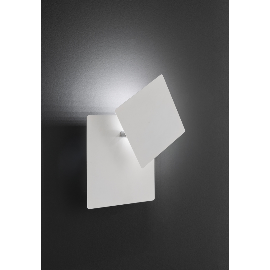 Wofi 4048-108Q - LED väggbelysning BAYONNE LED/6,5W/230V vit