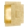Wofi 4048-201Q - LED väggbelysning BAYONNE LED/6,5W/230V guld