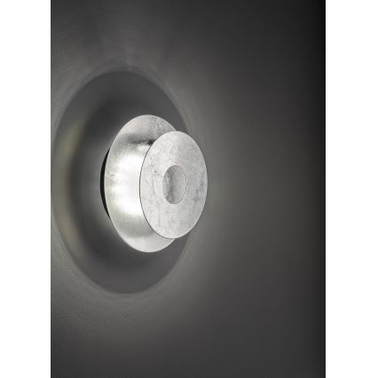 Wofi 4048-203R - LED väggbelysning BAYONNE LED/6,5W/230V silver