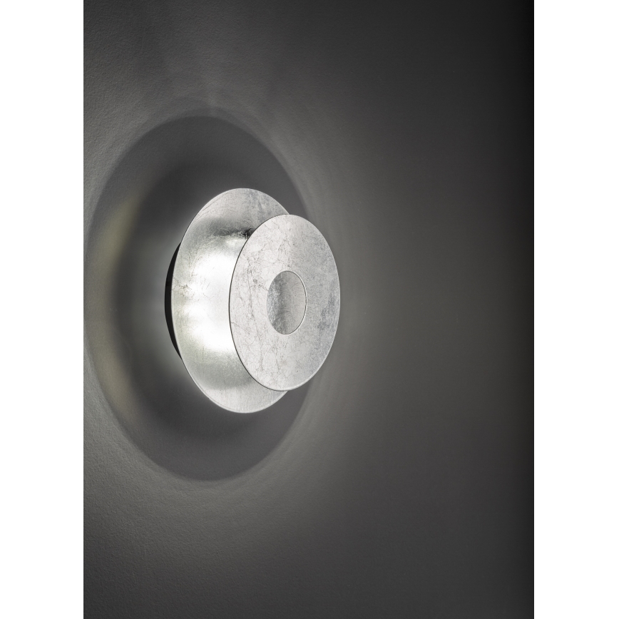Wofi 4048-203R - LED väggbelysning BAYONNE LED/6,5W/230V silver