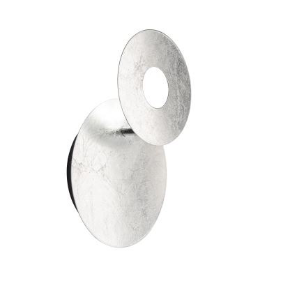 Wofi 4048-203R - LED väggbelysning BAYONNE LED/6,5W/230V silver