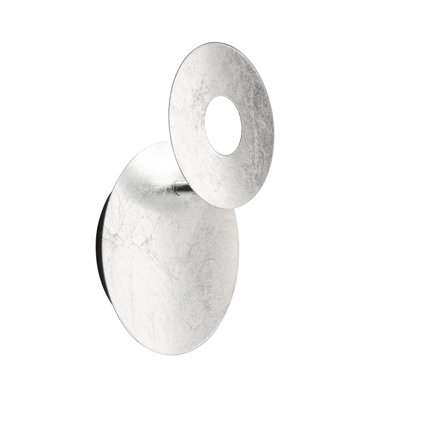 Wofi 4048-203R - LED väggbelysning BAYONNE LED/6,5W/230V silver