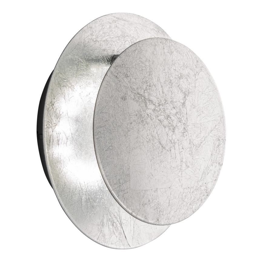 Wofi 4048-303R - LED väggbelysning BAYONNE LED/6,5W/230V silver