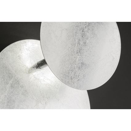 Wofi 4048-303R - LED väggbelysning BAYONNE LED/6,5W/230V silver