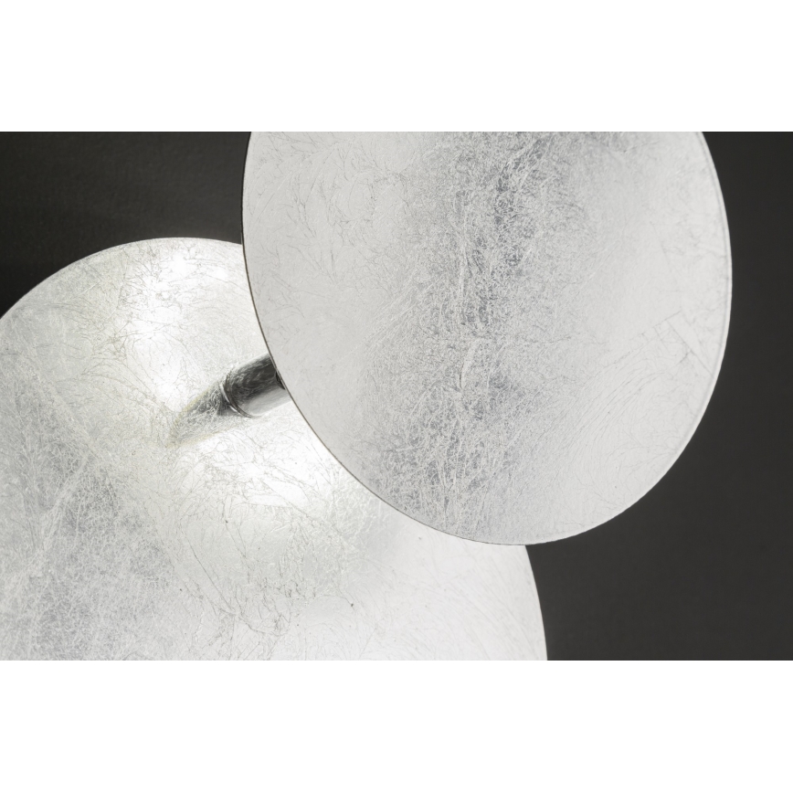 Wofi 4048-303R - LED väggbelysning BAYONNE LED/6,5W/230V silver