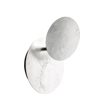 Wofi 4048-303R - LED väggbelysning BAYONNE LED/6,5W/230V silver