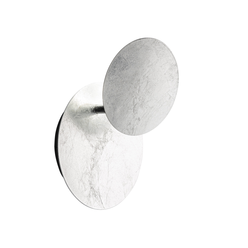 Wofi 4048-303R - LED väggbelysning BAYONNE LED/6,5W/230V silver