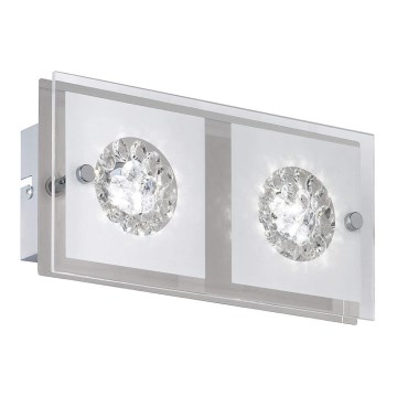 Wofi 4272.02.01.0000 - LED vägglampa  REIMS 2xLED/4W/230V