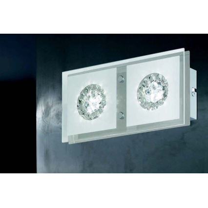 Wofi 4272.02.01.0000 - LED vägglampa  REIMS 2xLED/4W/230V