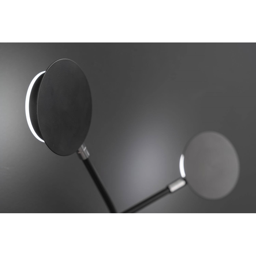 Wofi 446604109000 - LED väggbelysning BELIZE 4xLED/5W/230V 3000K svart