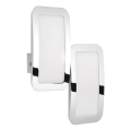 Wofi 4526.02.01.6000 - SET 2x LED Dimbara vägglampor SAGA LED/8W/230V